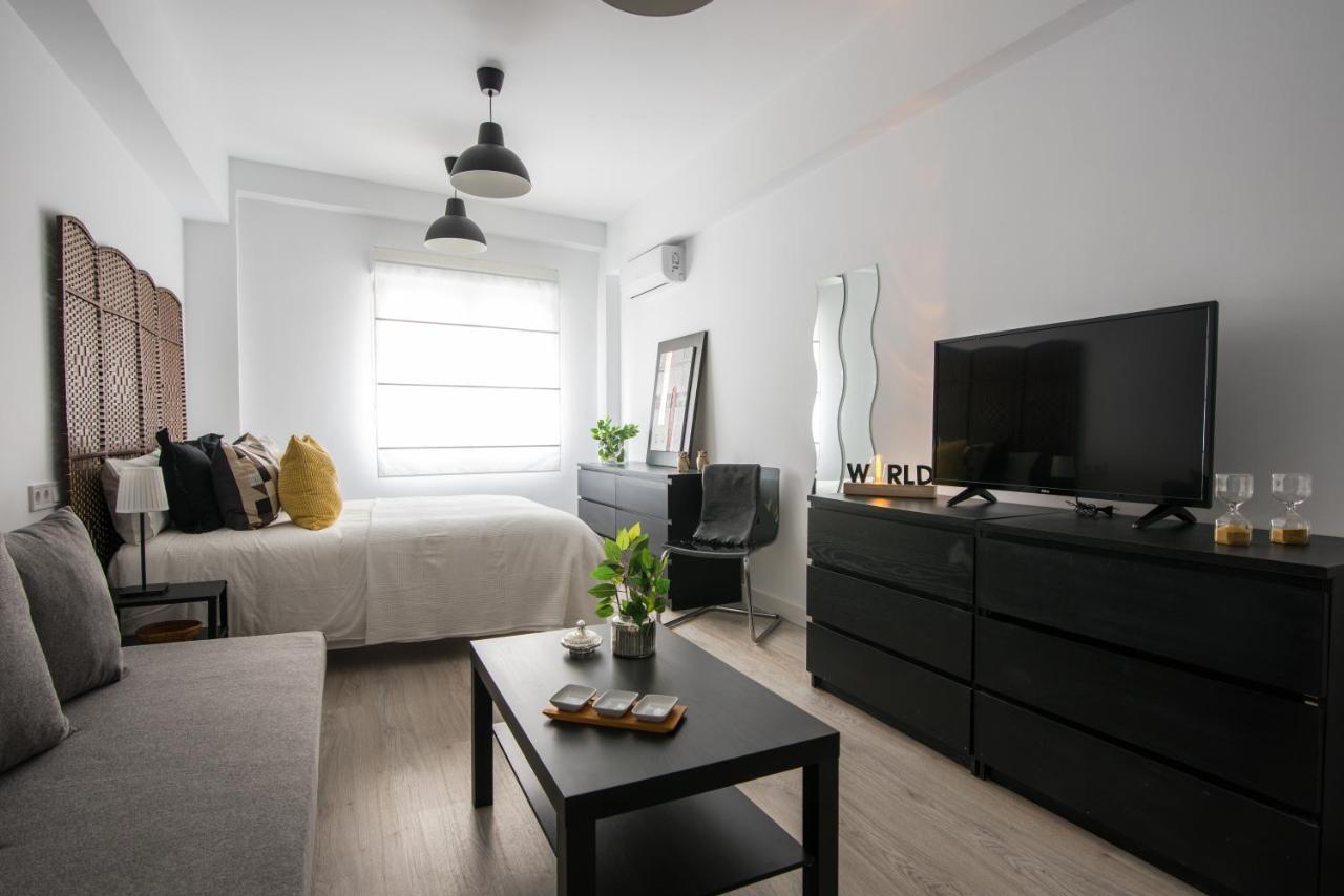 Estudio Impecable En El Centro De Madrid Bagian luar foto