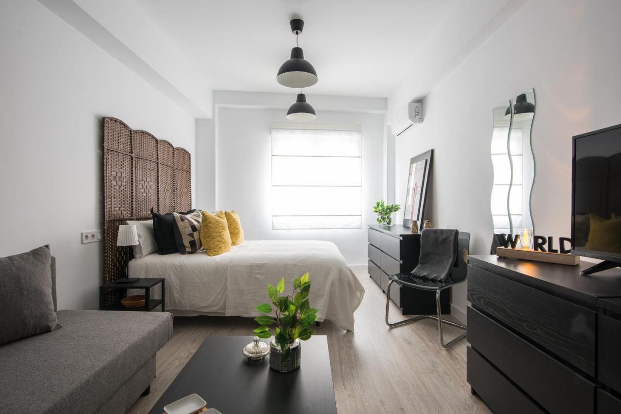 Estudio Impecable En El Centro De Madrid Bagian luar foto